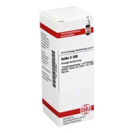 SULFUR C 200 Dilution, 20 ml