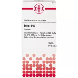 SULFUR D 10 Tabletten, 200 St