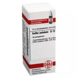 SULFUR JODATUM D 12 Globuli, 10 g