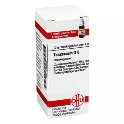TARAXACUM D 6 Globuli, 10 g