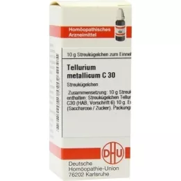 TELLURIUM metallicum C 30 Globuli, 10 g