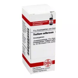 THALLIUM SULFURICUM D 12 Globuli, 10 g