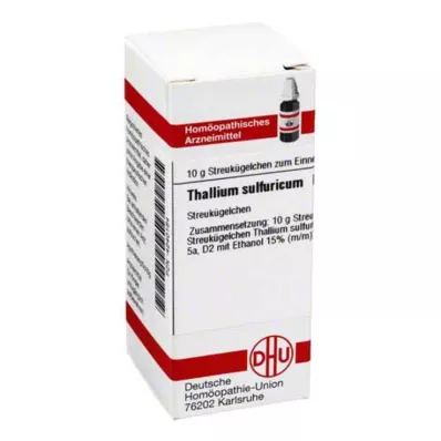 THALLIUM SULFURICUM D 12 Globuli, 10 g