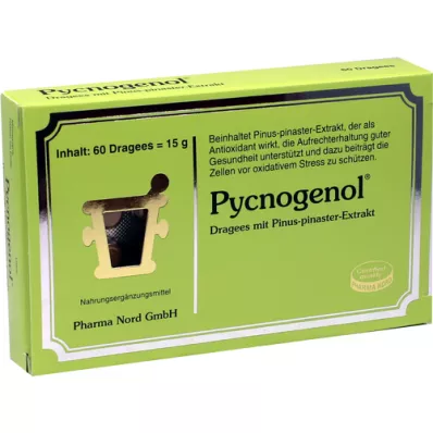 PYCNOGENOL KIEFERNRINDENEXTRAKT Pharma Nord Drag., 60 St