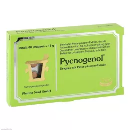 PYCNOGENOL KIEFERNRINDENEXTRAKT Pharma Nord Drag., 60 St