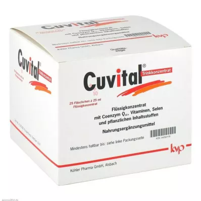 CUVITAL Trinkkonzentrat, 25X25 ml CUVITAL Trinkkonzentrat, 25X25 ml