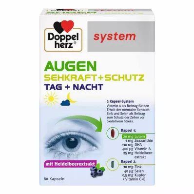 DOPPELHERZ Augen Sehkraft+Schutz system Kapseln, 60 St