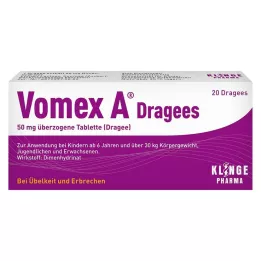 VOMEX A Dragees 50 mg überzogene Tabletten, 20 St