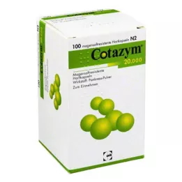 COTAZYM 20.000 Pellets magensaftresistente Kapseln, 100 St
