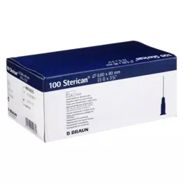STERICAN Kanülen 23 Gx3 1/5 0,6x80 mm, 100 St