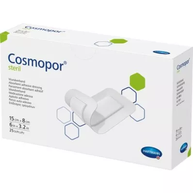 COSMOPOR steril Wundverband 8x15 cm, 25 St