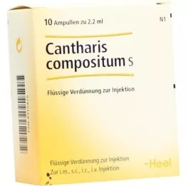 CANTHARIS COMPOSITUM S Ampullen, 10 St