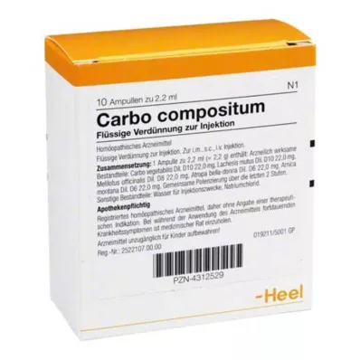 CARBO COMPOSITUM Ampullen, 10 St