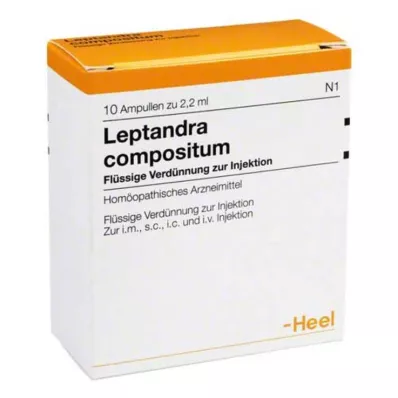 LEPTANDRA COMPOSITUM Ampullen, 10 St LEPTANDRA COMPOSITUM Ampullen, 10 St