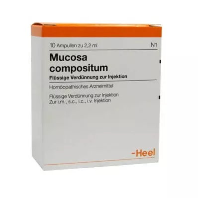 MUCOSA compositum Ampullen, 10 St