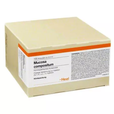 MUCOSA compositum Ampullen, 100 St