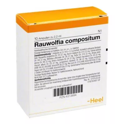 Rauwolfia Compositum Ampullen, 10 St