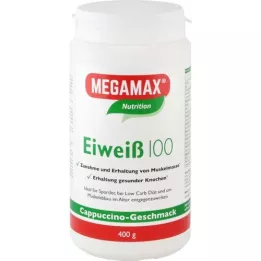 EIWEISS 100 Cappuccino Megamax Pulver, 400 g