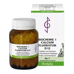 BIOCHEMIE 1 Calcium fluoratum D 12 Tabletten, 500 St