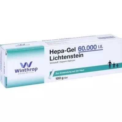 HEPA GEL 60.000 I.E. Lichtenstein, 100 g