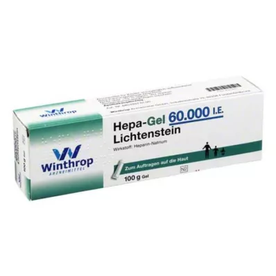 HEPA GEL 60.000 I.E. Lichtenstein, 100 g