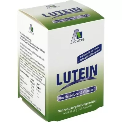 LUTEIN KAPSELN 6 mg+Heidelbeer, 120 St