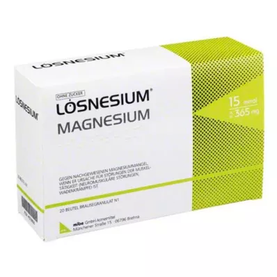 LÖSNESIUM Brausegranulat Btl., 20 St