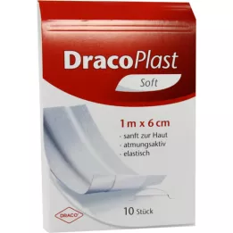 DRACOPLAST Soft Pflaster 6 cmx1 m, 1 St