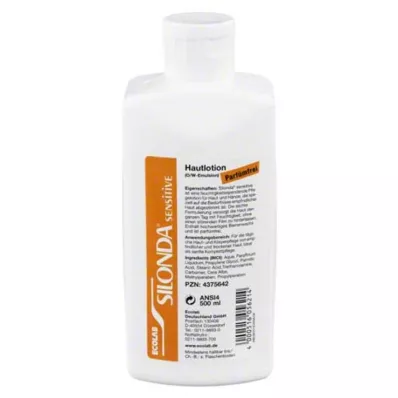 SILONDA Sensitive Hautpflege Lotion Spenderflasche, 500 ml
