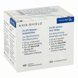GLUCO TALK BZ-Streifen Teststreifen, 2X25 St
