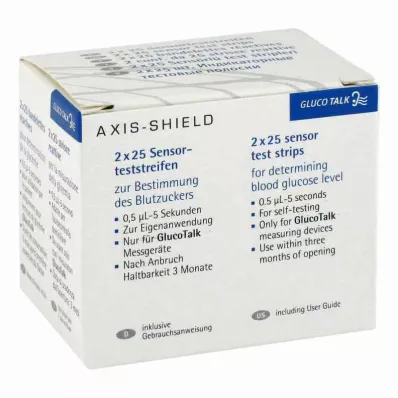 GLUCO TALK BZ-Streifen Teststreifen, 2X25 St GLUCO TALK BZ-Streifen Teststreifen, 2X25 St