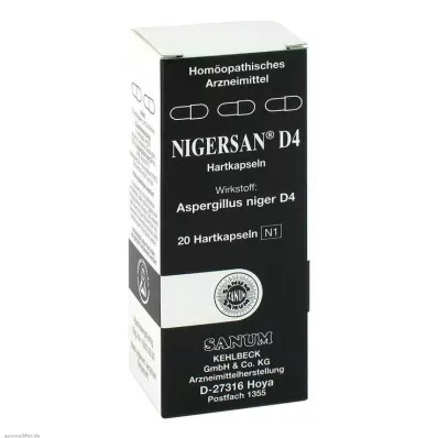 NIGERSAN D 4 Kapseln, 20 St