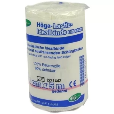 HÖGA-LASTIC Idealbinde 8 cmx5 m m.Cellophan, 1 St