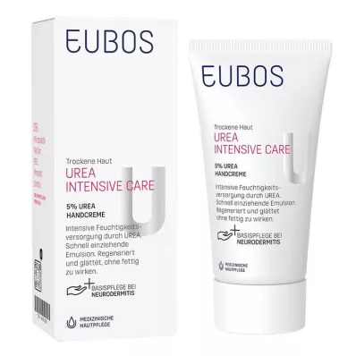 EUBOS TROCKENE Haut Urea 5% Handcreme, 75 ml
