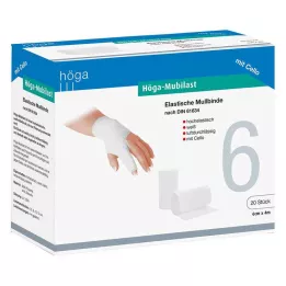 HÖGA-MUBILAST Fixierbinde 6 cmx4 m m.Cellophan, 1 St