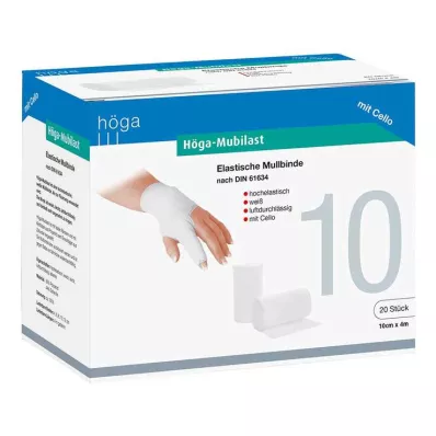 HÖGA-MUBILAST Fixierbinde 10 cmx4 m m.Cellophan, 1 St
