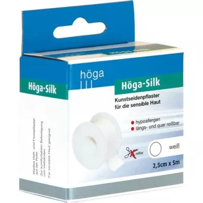 HÖGA-SILK Pflaster 2,5 cmx5 m, 1 St