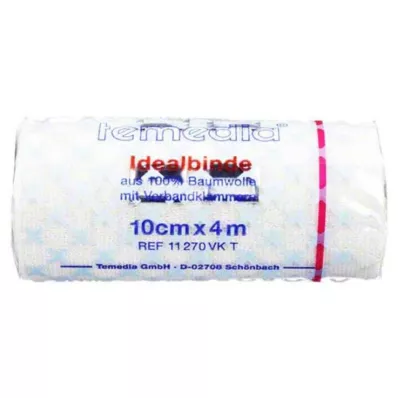 IDEALBINDE 10 cm mit Klammer, 1 St