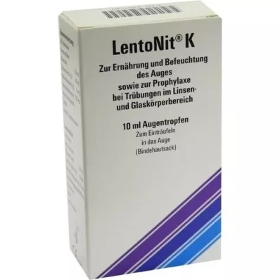 LENTO NIT K Augentropfen, 10 ml