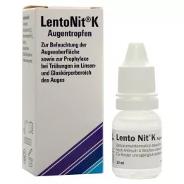 LENTO NIT K Augentropfen, 10 ml