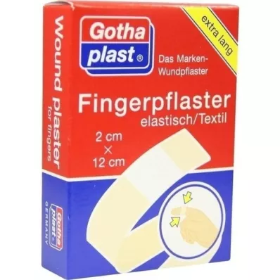 GOTHAPLAST Fingerverband 2x12 cm elastisch, 5X2 St