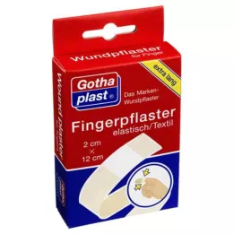 GOTHAPLAST Fingerverband 2x12 cm elastisch, 5X2 St