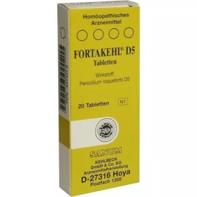 FORTAKEHL D 5 Tabletten, 20 St