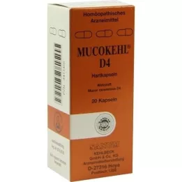 MUCOKEHL Kapseln D 4, 20 St