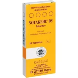 NOTAKEHL D 5 Tabletten, 20 St