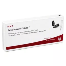 ISCUCIN abietis Stärke C Ampullen, 10X1 ml