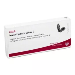 ISCUCIN abietis Stärke G Ampullen, 10X1 ml