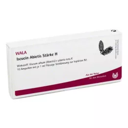 ISCUCIN abietis Stärke H Ampullen, 10X1 ml