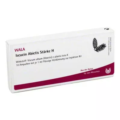 ISCUCIN abietis Stärke H Ampullen, 10X1 ml