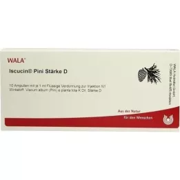 ISCUCIN pini Stärke D Ampullen, 10X1 ml